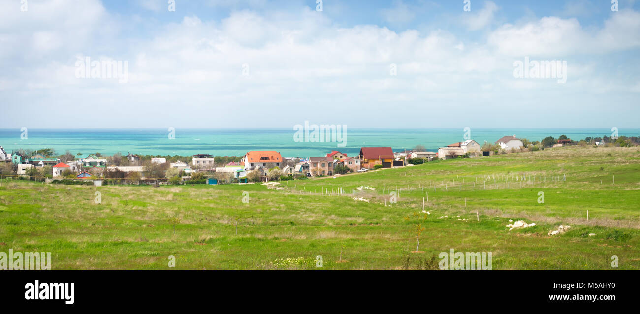 Schöne Passage. Verkauf und Stadt curry mitten im Meer Stockfoto