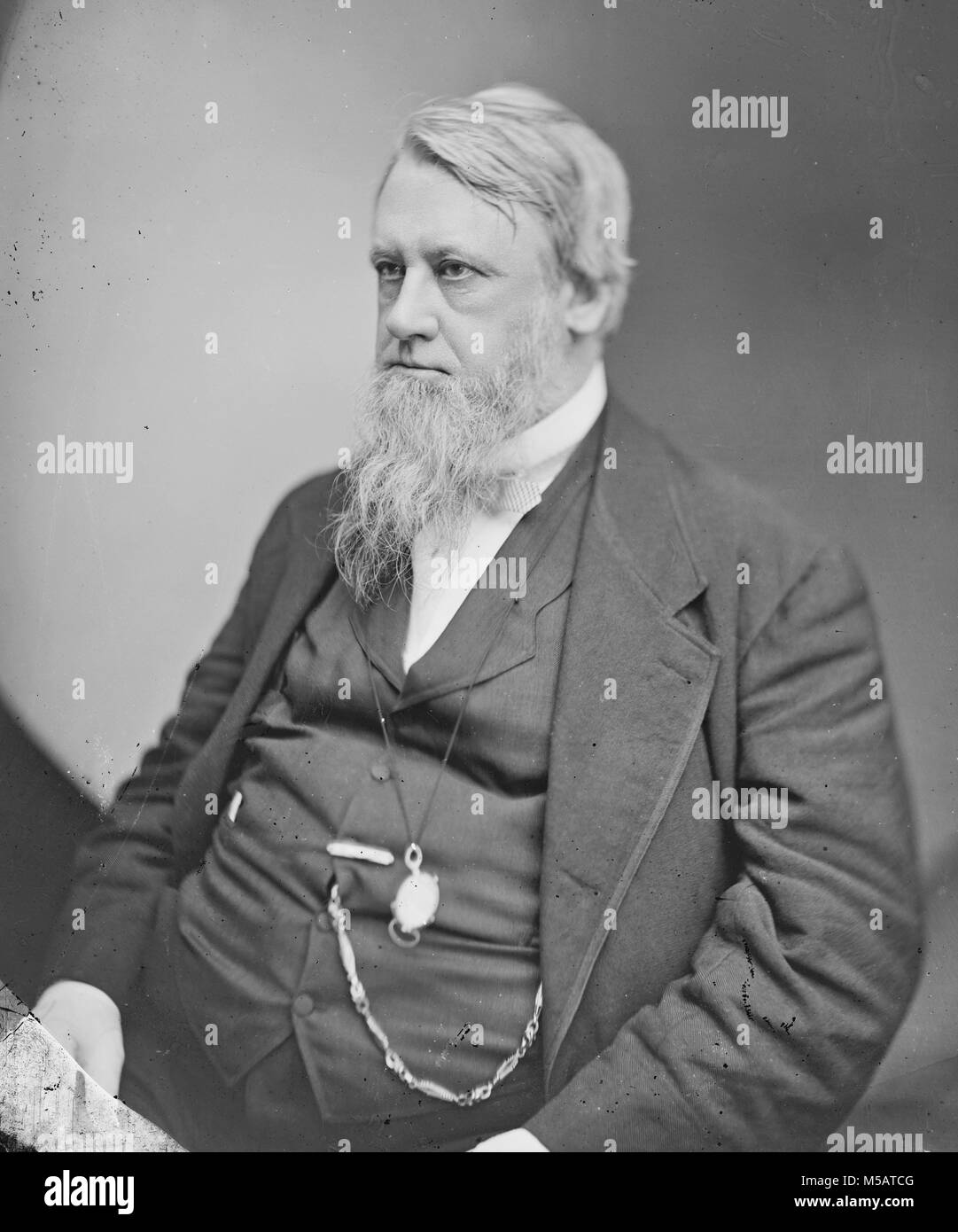 Anthony Henry Bowen (1815-1884) Vereinigte Staaten newspaperman und politische Figur Stockfoto