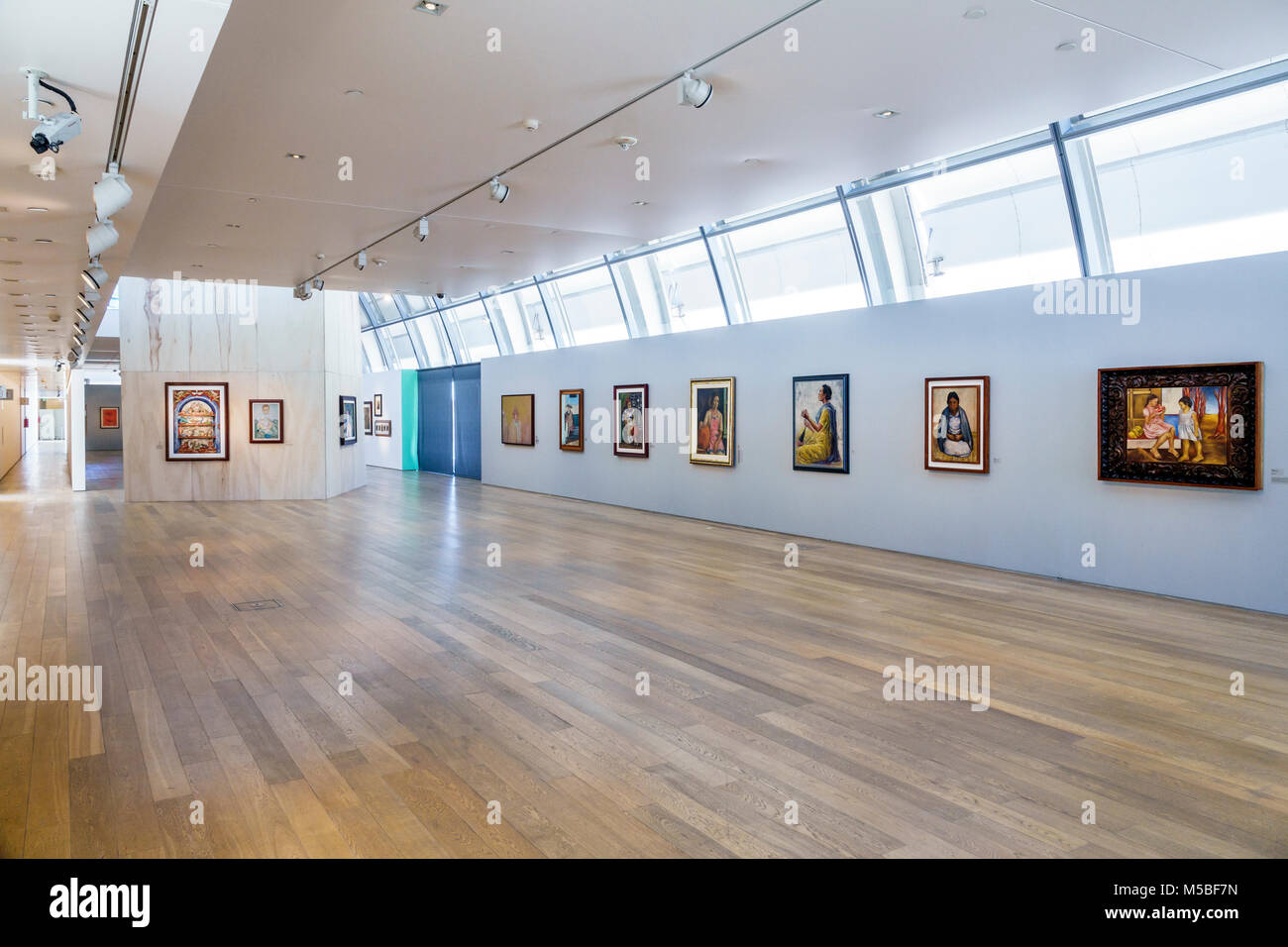 Buenos Aires Argentinien,Puerto Madero,Coleccion de Arte Amalia Lacroze de Fortabat,Kunstsammlung Museumsgalerie,innen,Ausstellungsausstellung col Stockfoto