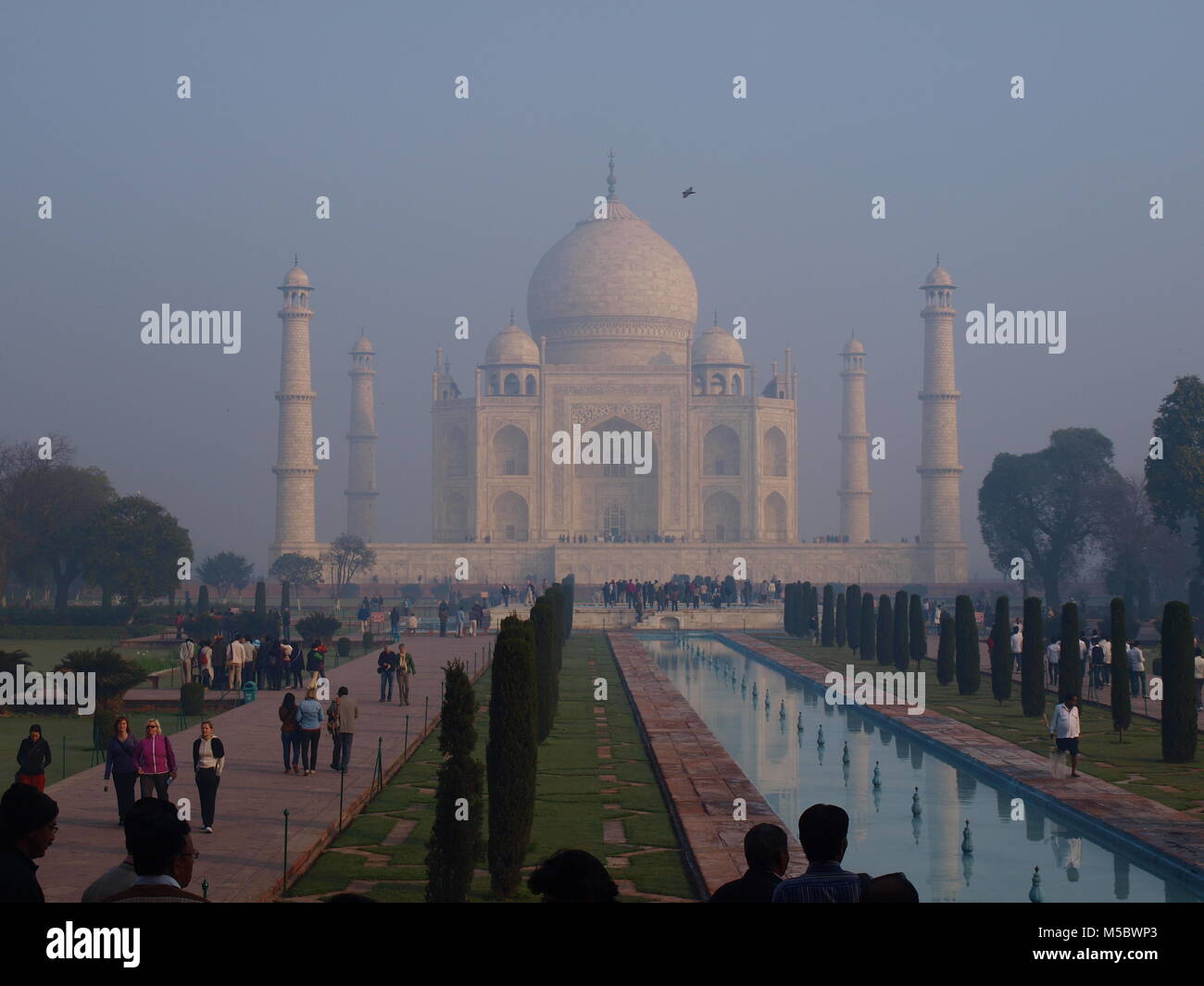 Taj Mahal, Agra Stockfoto