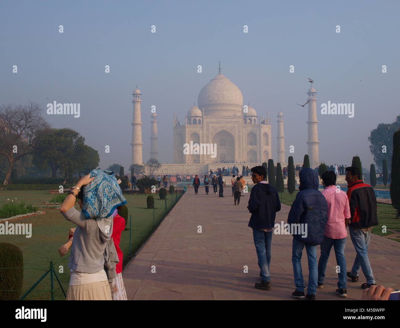Taj Mahal, Agra Stockfoto
