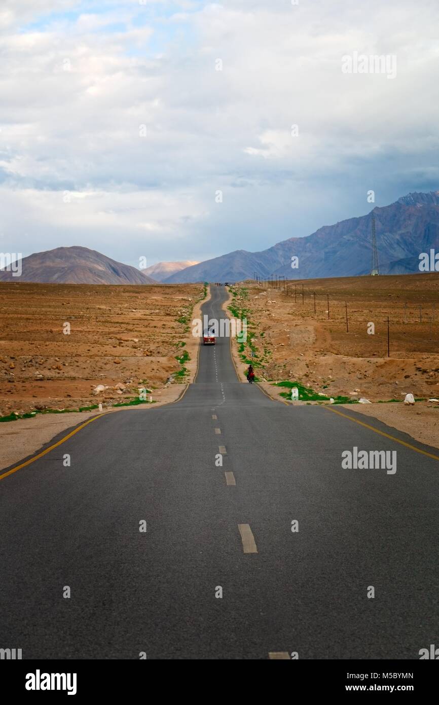 Road Trip nach Leh Ladakh Jammu, Kaschmir, Indien Stockfoto