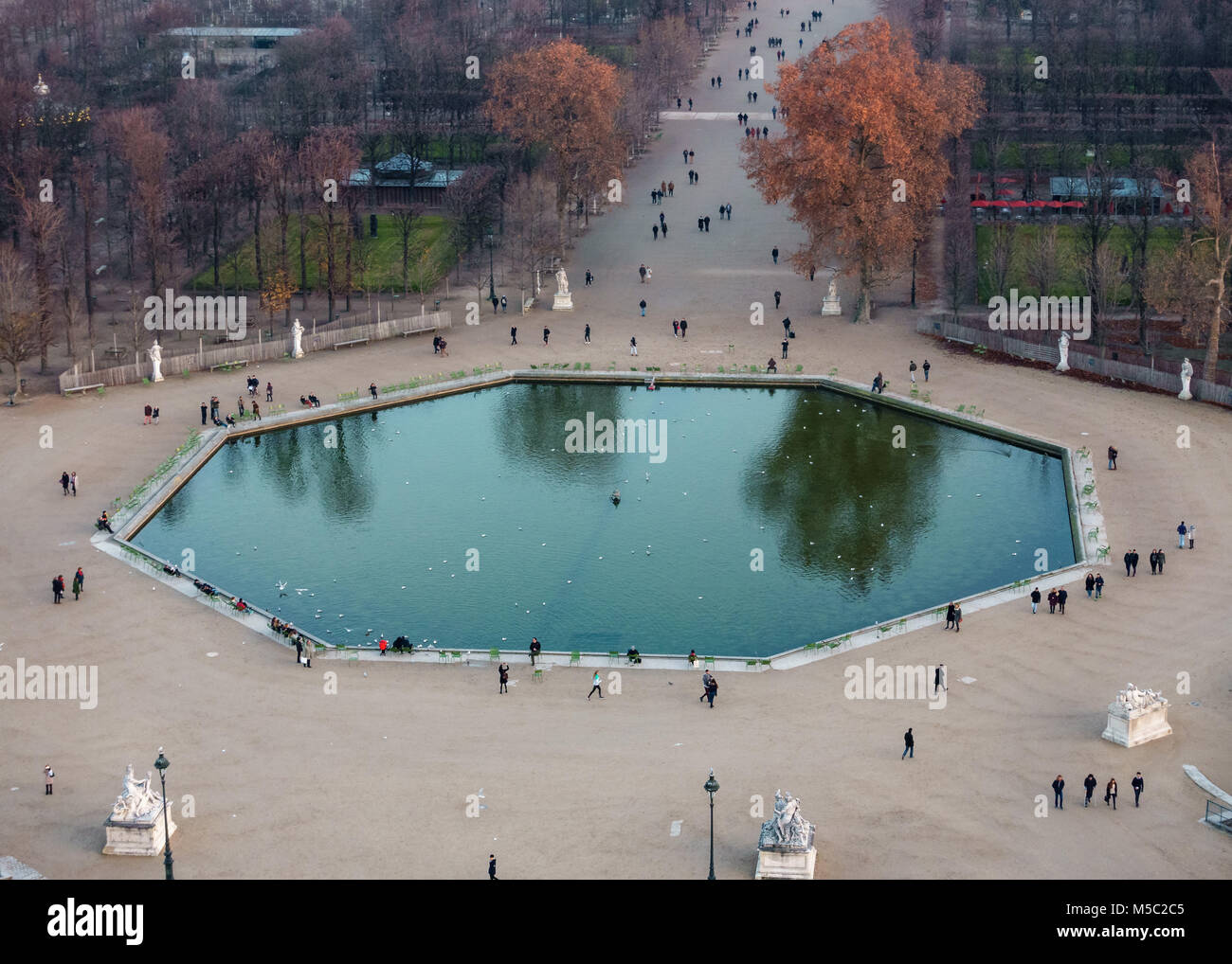 Luftbild louvre museum tuileries Stockfotos und bilder Kaufen Alamy