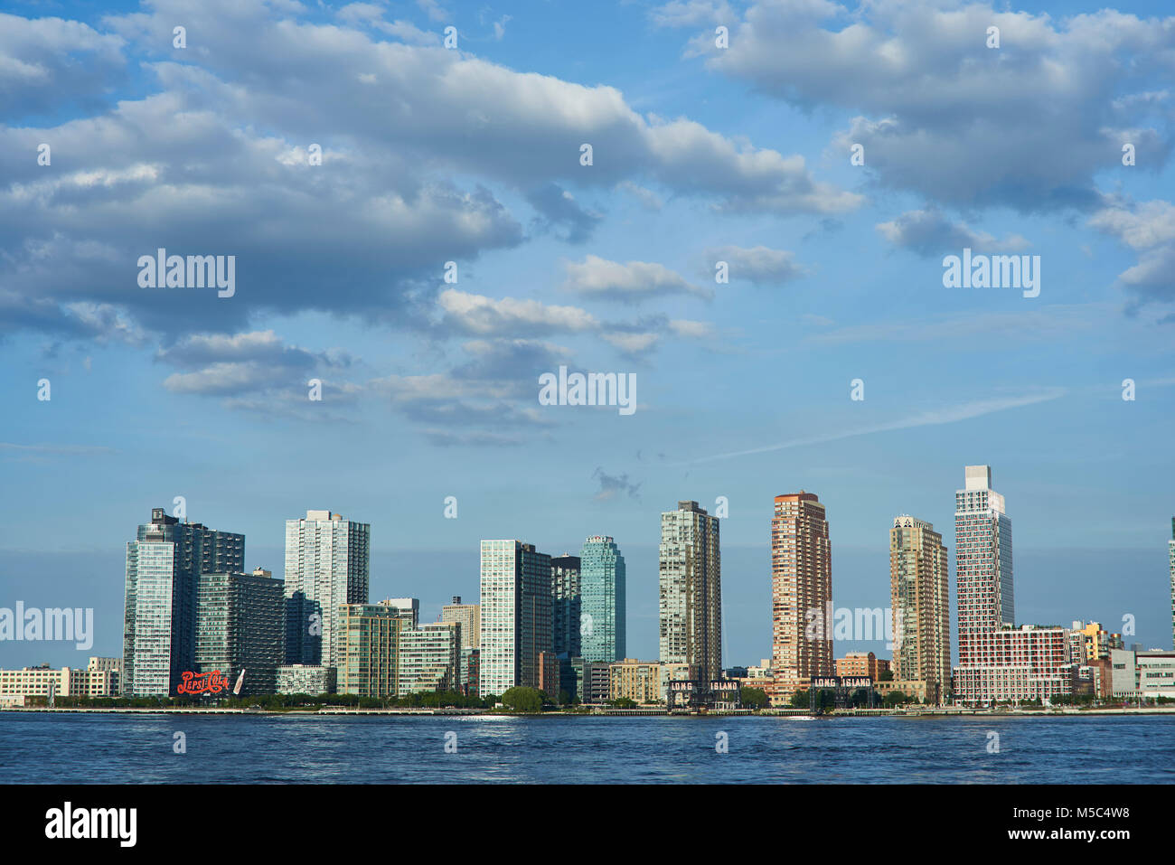 Gantry State Park in Long Island City Stockfoto