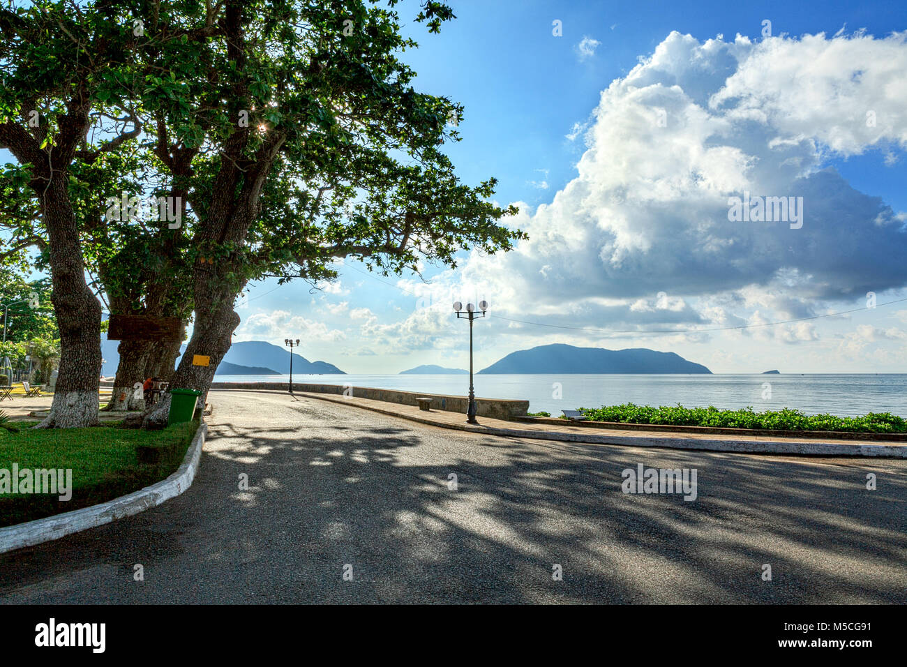 Steg 914 in der Nähe von Ton Duc Thang Street, Con Dao Insel, Ba Ria Vung Tau, Vietnam. Stockfoto