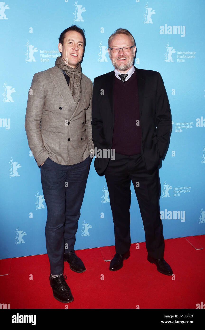 Tobias Menzies und Jared Harris an der 'Terror' Premiere während der 68. Internationalen Filmfestspiele Berlin/Berlinale 2018 Zoo Palast am Februar 21, 2018 in Berlin, Deutschland. Stockfoto