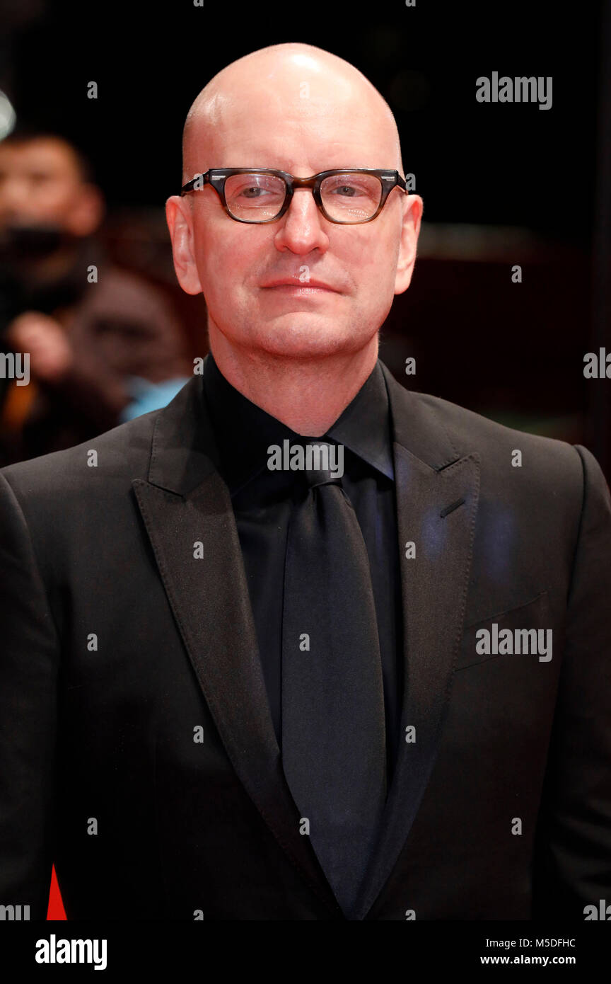 Steven Soderbergh die Teilnahme an der "unsane" Premiere auf der 68. Internationalen Filmfestspiele Berlin/Berlinale 2018 im Berlinale-Palast am 22. Februar 2018 in Berlin, Deutschland. Stockfoto