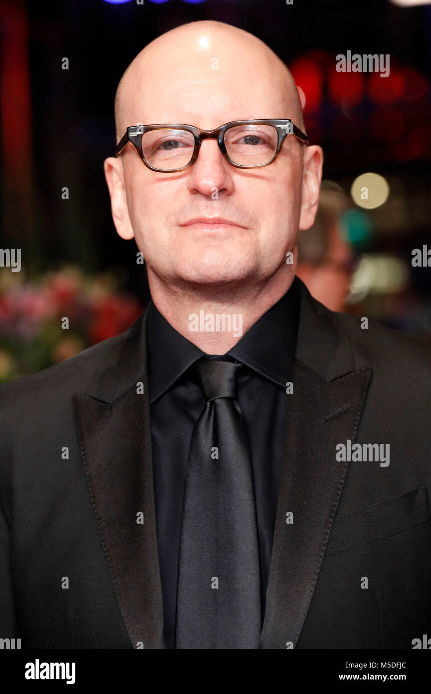 Steven Soderbergh die Teilnahme an der "unsane" Premiere auf der 68. Internationalen Filmfestspiele Berlin/Berlinale 2018 im Berlinale-Palast am 22. Februar 2018 in Berlin, Deutschland. Stockfoto