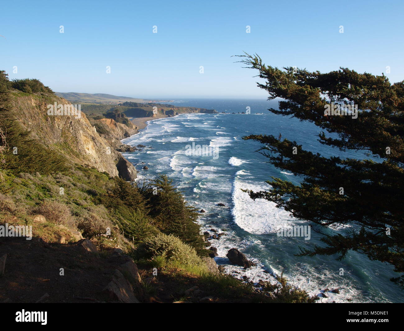 Küste von Kalifornien Stockfoto