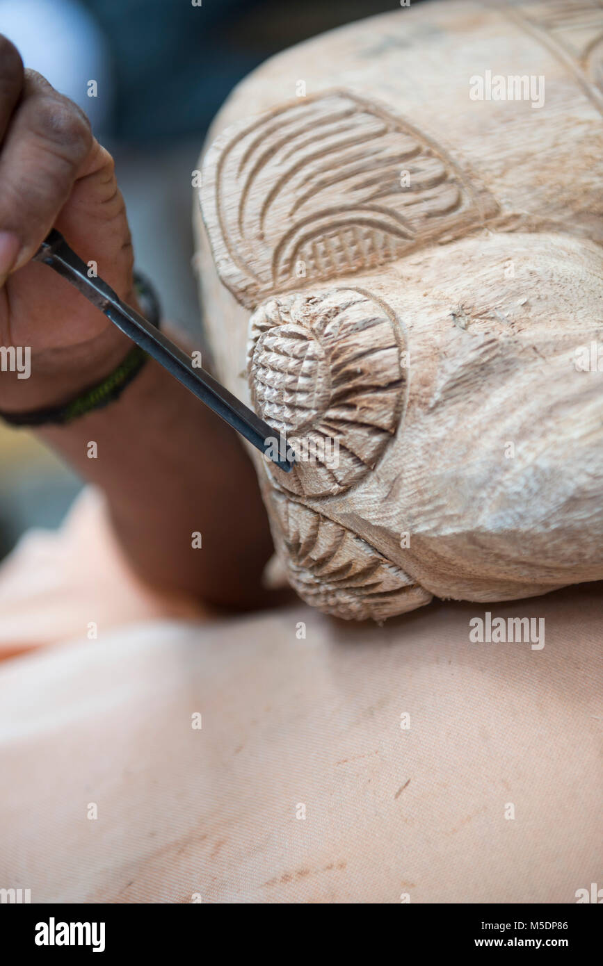 Sri Lanka, Region Sigiriya, Asien, Handarbeit, Handwerk, zu Nick Stockfoto