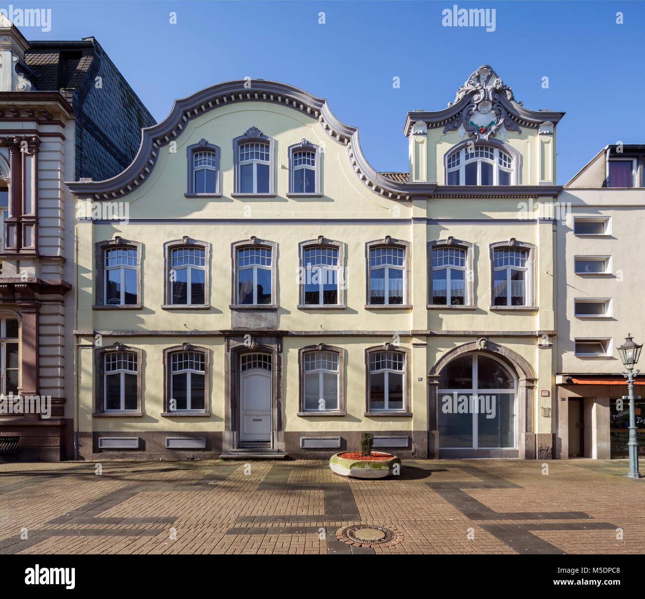 Krefeld-Uerdingen, Wiegelsches Haus, 1754 erbaut Stockfotografie - Alamy