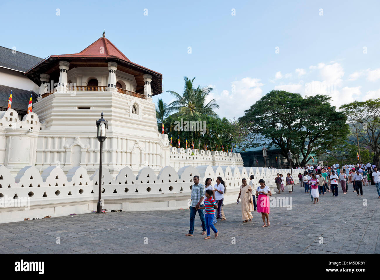 Sri Lanka, Kandy, Asien, street scene, buddhistische Tempel, Tempel Stockfoto
