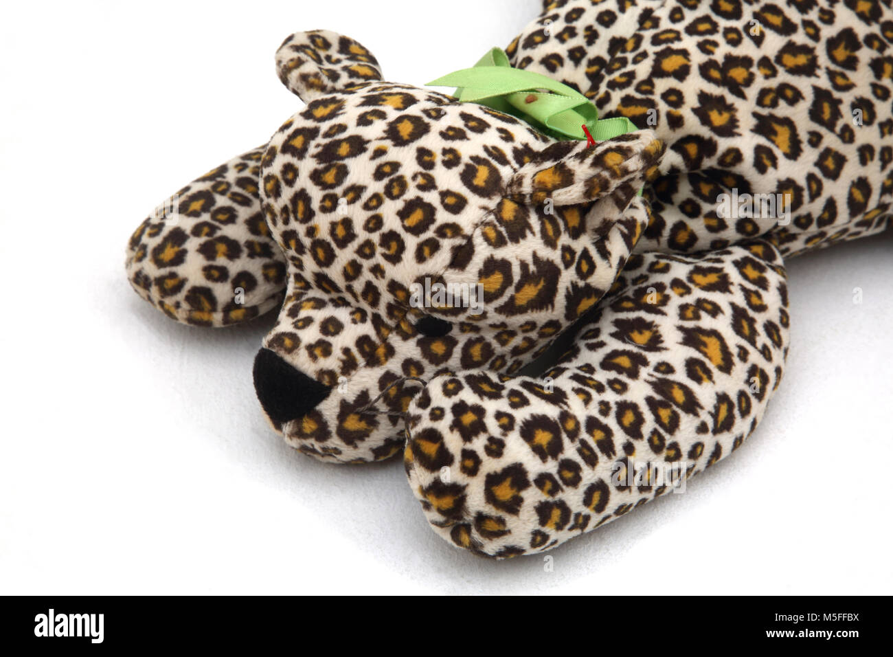 TY Beanie Buddy Leopard Stockfoto