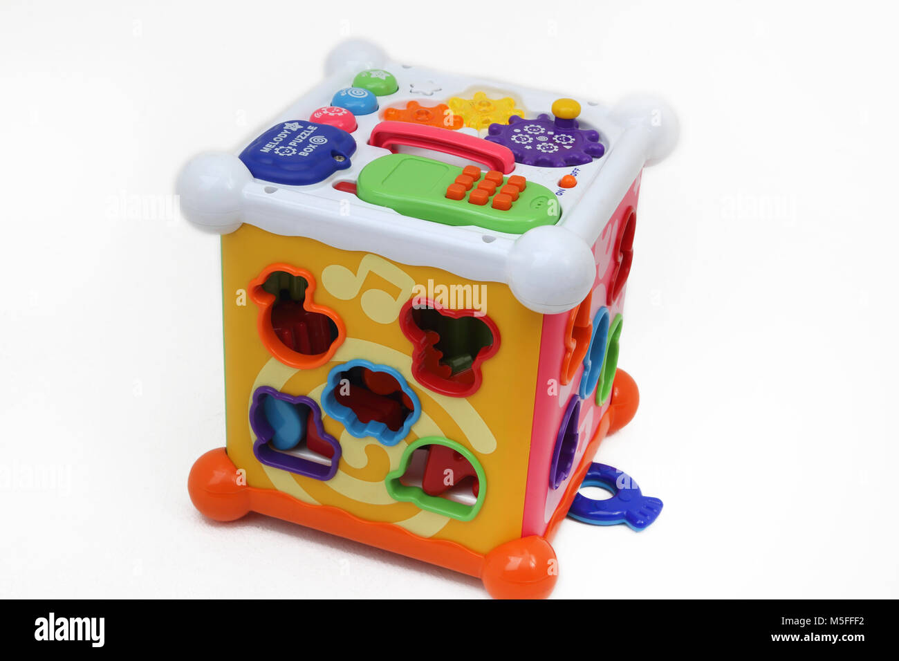 Melodie Puzzle Box pädagogisches Spielzeug Stockfoto