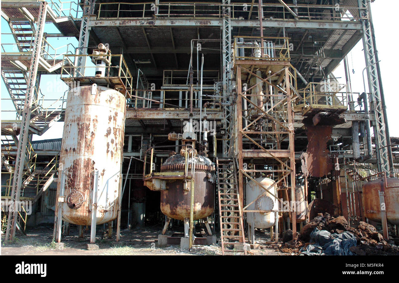 Chemische Fabrik, Bhopal, Madhya Pradesh, Indien, Asien - mpa 261913 Stockfoto