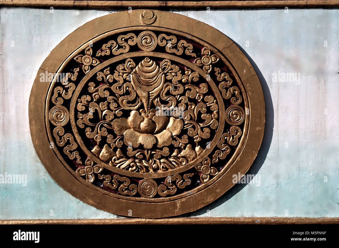 Gyuto tantrischen Kloster, Dharamsala, Himachal Pradesh, Indien, Asien Stockfoto