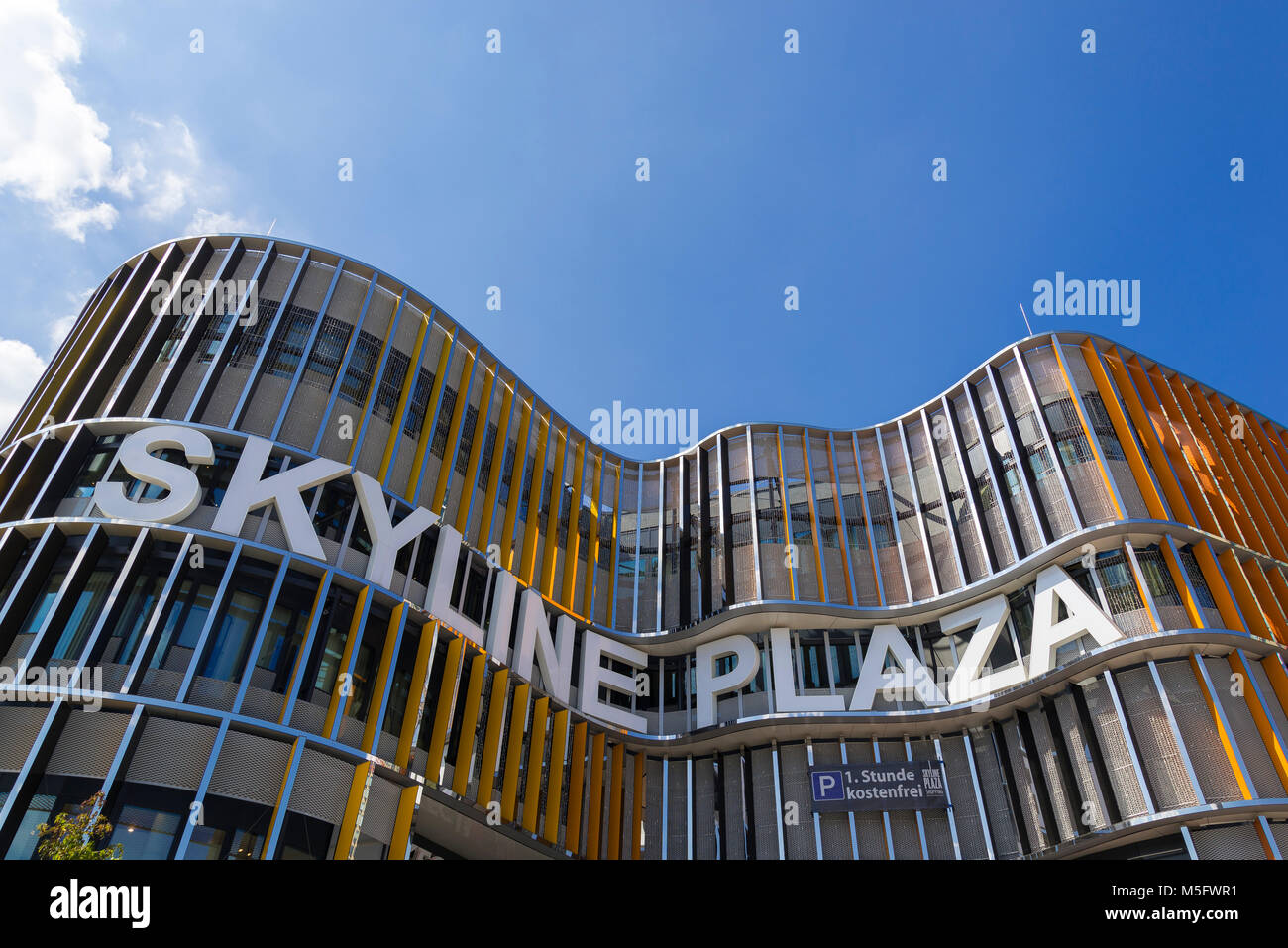 Skyline Plaza, Frankfurt, Hessen, Deutschland, Europa Stockfoto