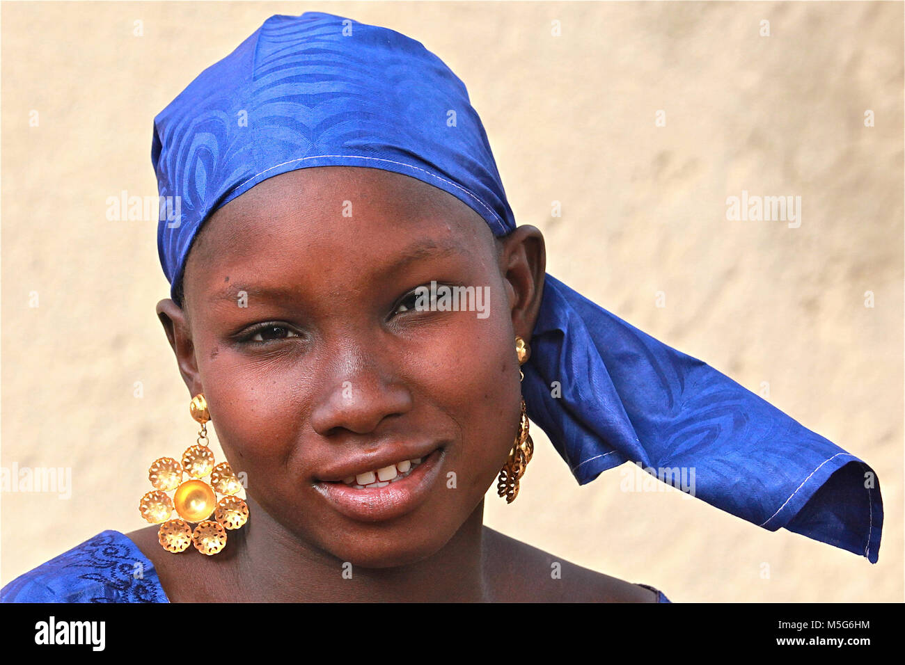 Mädchen in Afrika Stockfoto