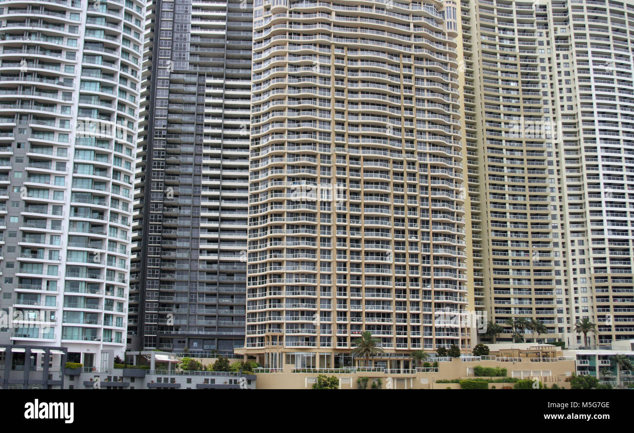 River Hotel Apartments, Brisbane, Australien Stockfoto