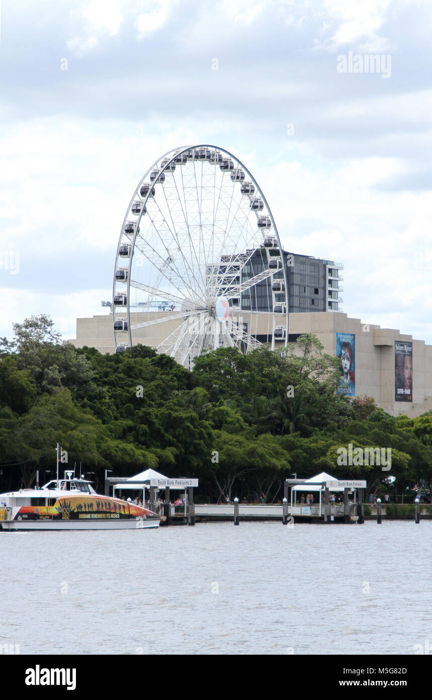 Wheel of Brisbane, Brisbane, Australien Stockfoto