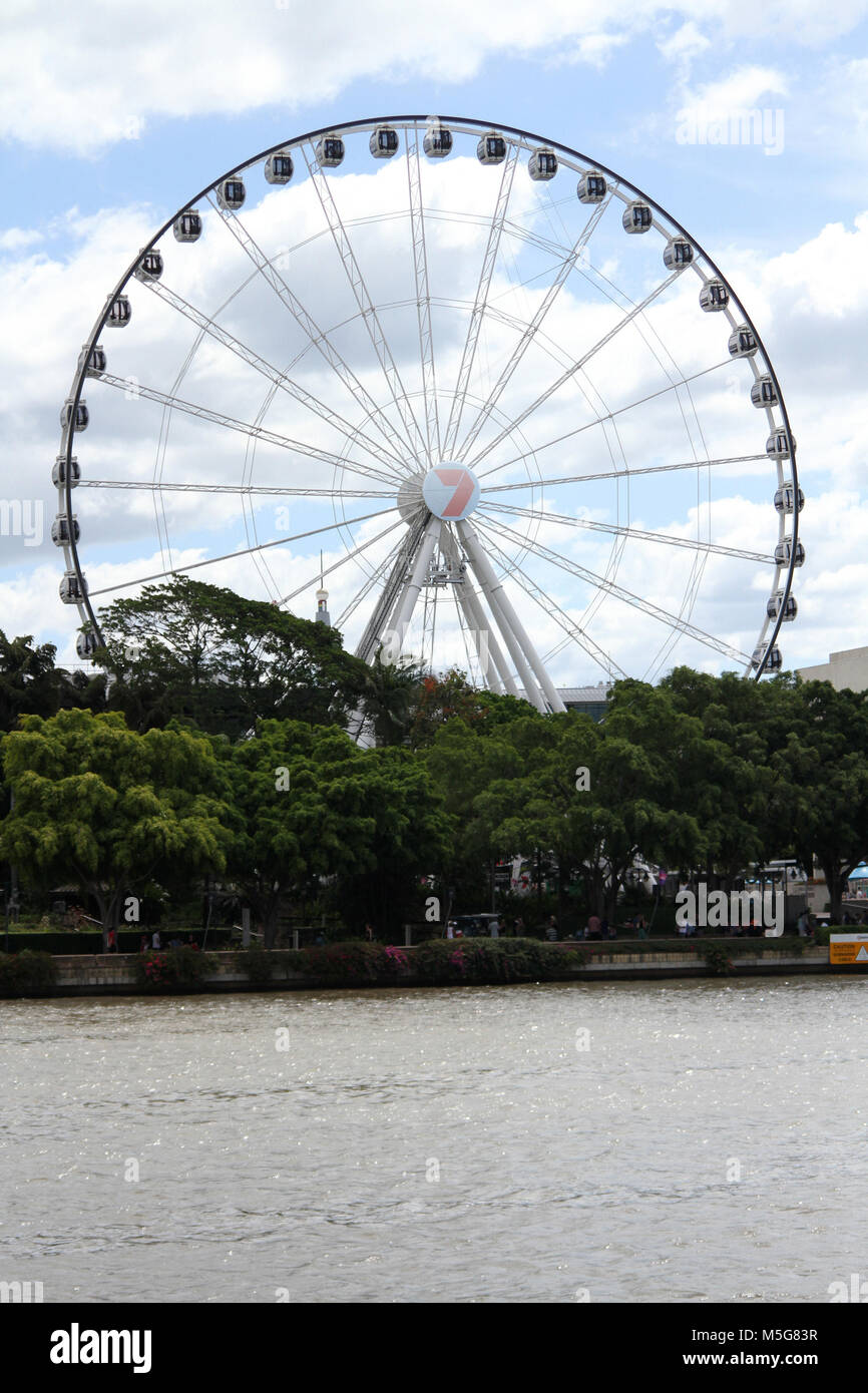 Wheel of Brisbane, Brisbane, Australien Stockfoto