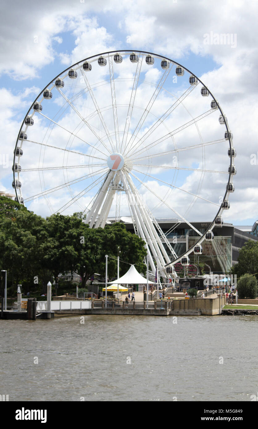 Wheel of Brisbane, Brisbane, Australien Stockfoto