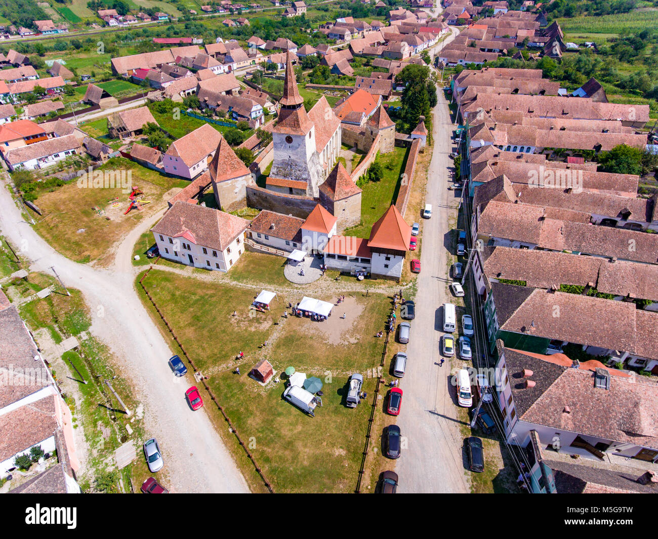 Archita sächsischen Dorf Siebenbürgen Rumänien Stockfoto