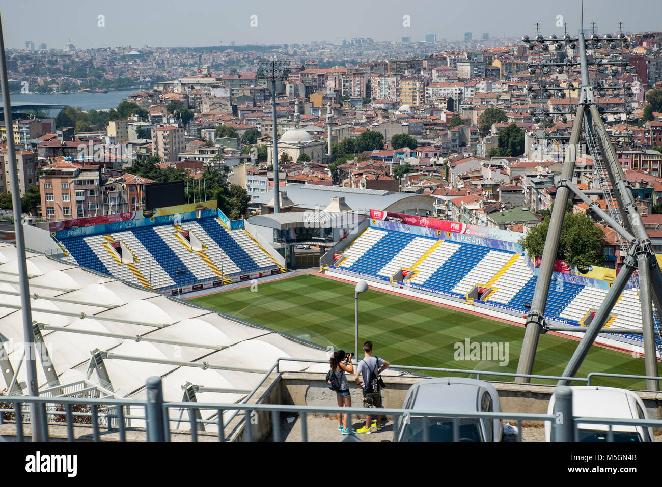 Kasımpaşa S.K. Fußballstadion, Istanbul, Türkei Stockfoto