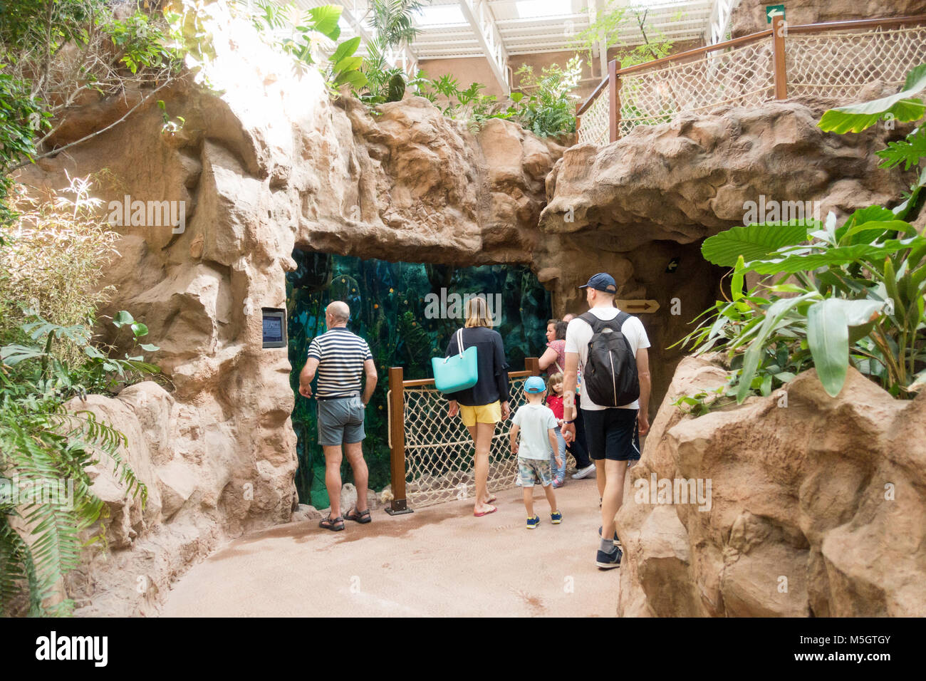 Poema del Mar, neues Aquarium in Las Palmas, Gran Canaria, Kanarische Inseln, Spanien Stockfoto