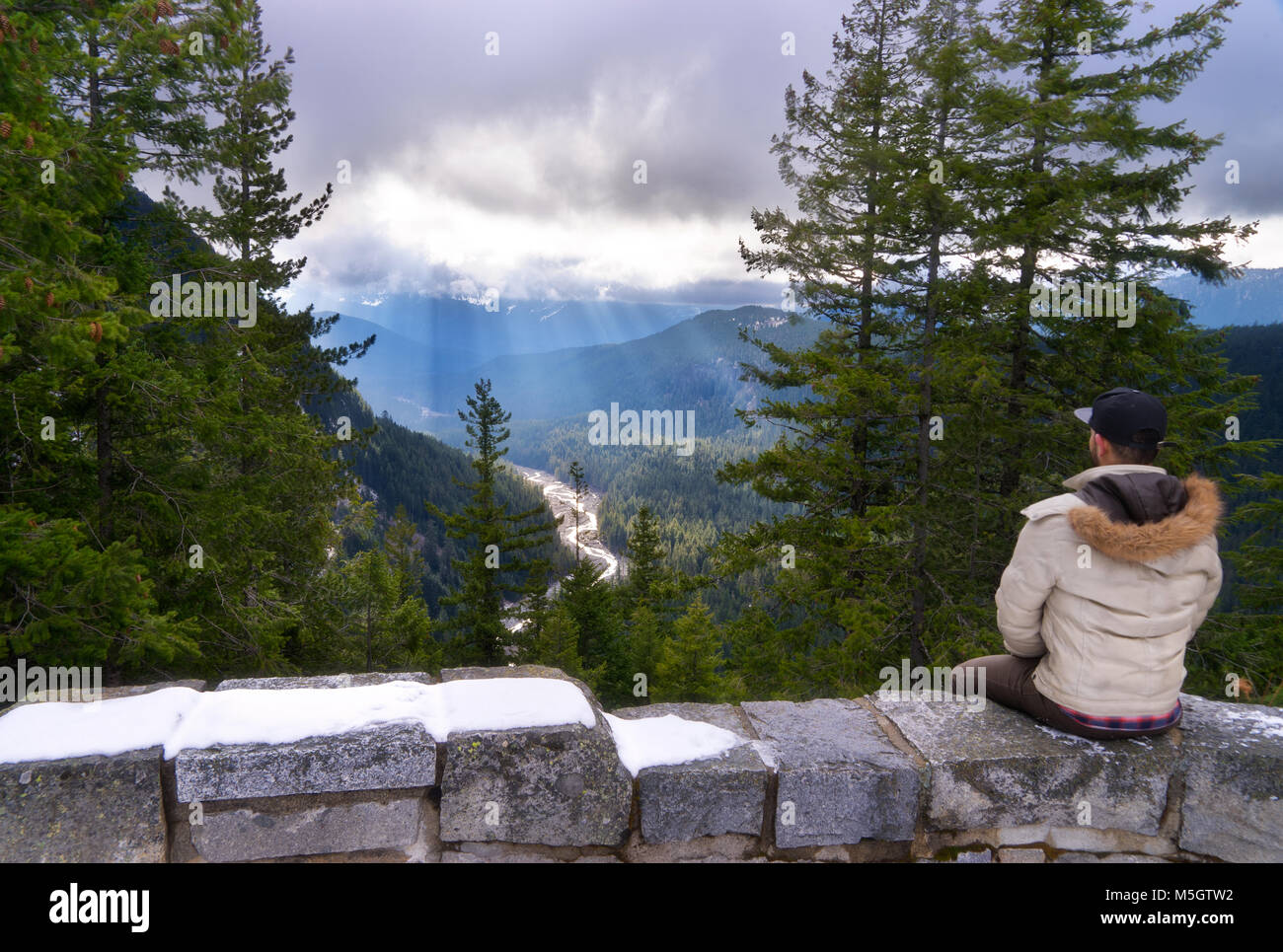 Mount Rainier Nationalpark Stockfoto