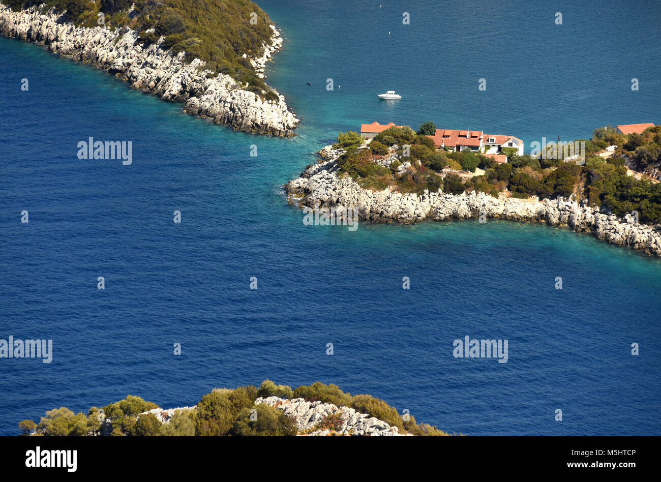 Adria Insel Lastovo, Kroatien. Stockfoto