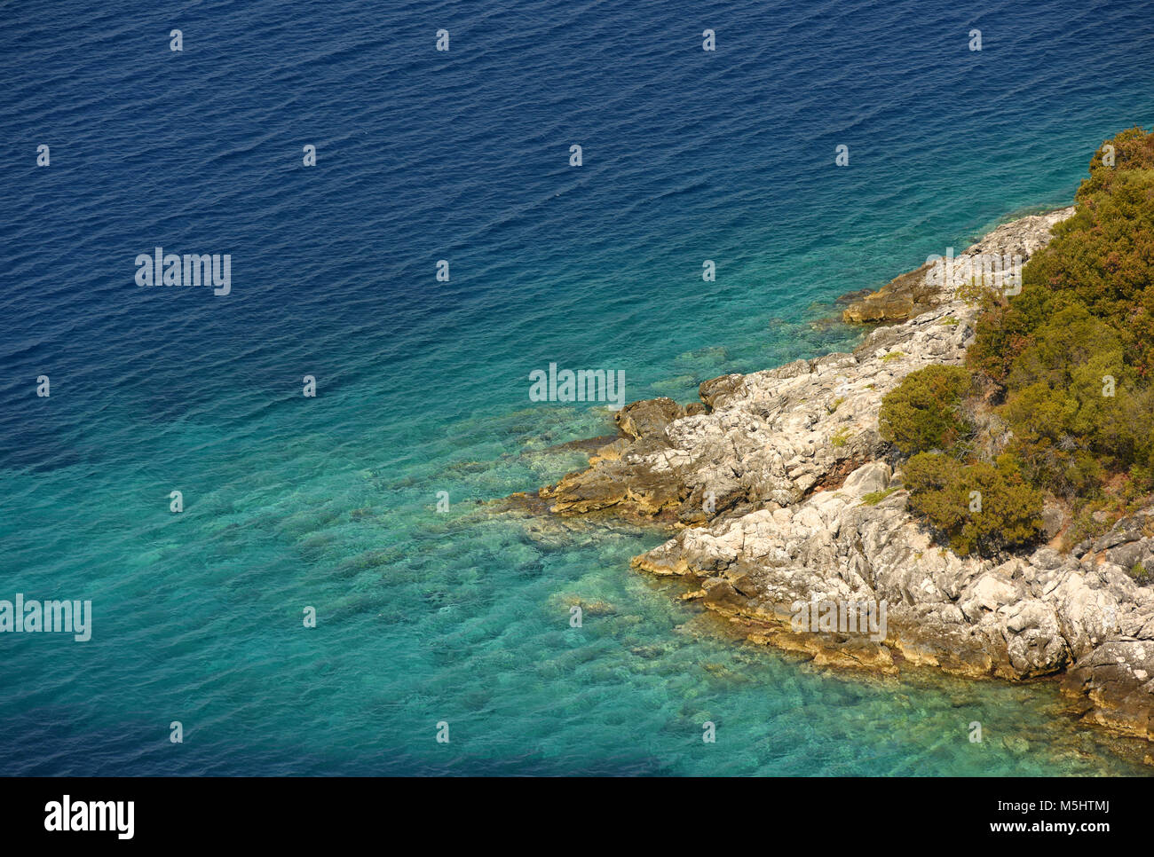 Insel in der Adria, Lastovo, Kroatien. Stockfoto