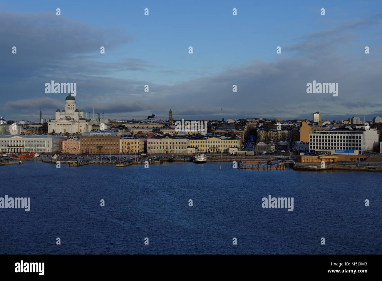 Stadtbild von Helsinki, der Hauptstadt von Finnland Stockfoto