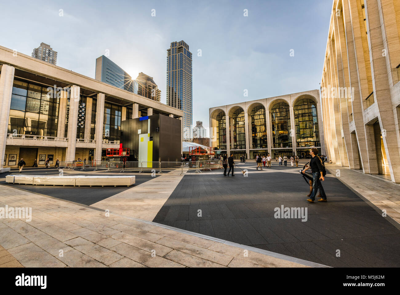 Lincoln Center für Darstellende Künste in Manhattan New York, New York, USA Stockfoto