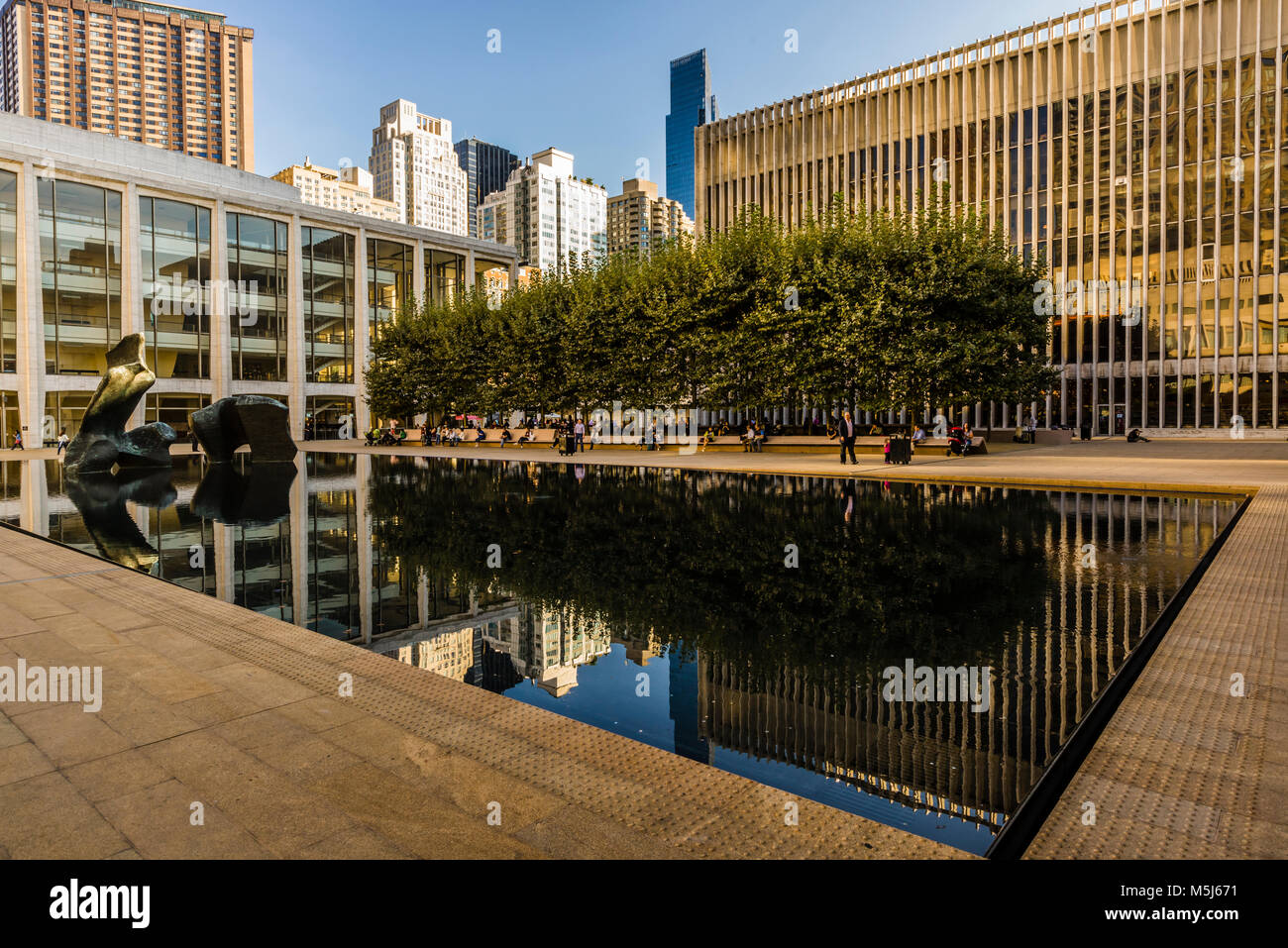 Lincoln Center für Darstellende Künste in Manhattan New York, New York, USA Stockfoto