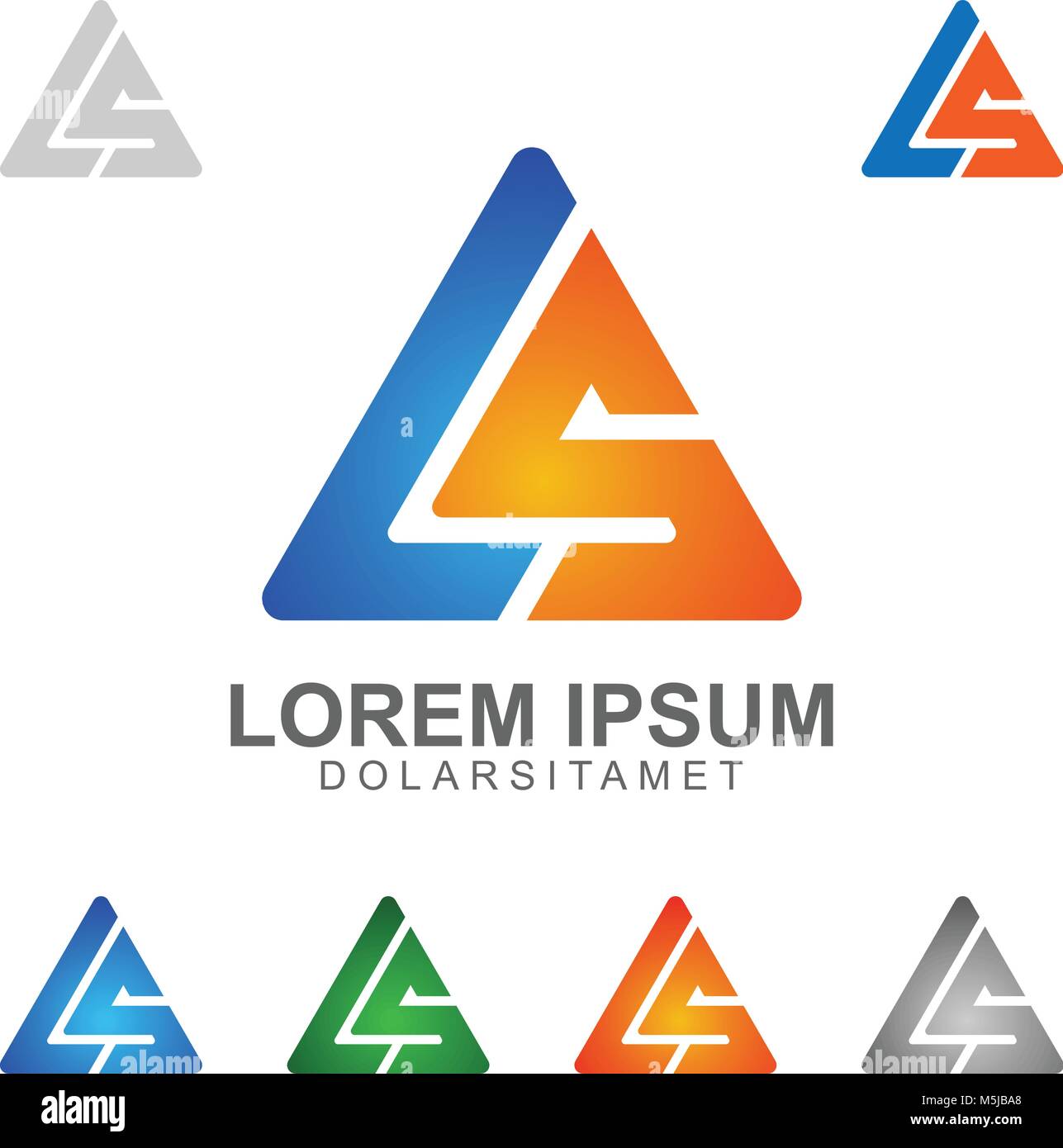 Abstrakte Buchstaben L Und S Vector Logo Design Mit Einzigartigen Glanzenden Stil Fur Typographische Ihr Geschaft Stock Vektorgrafik Alamy