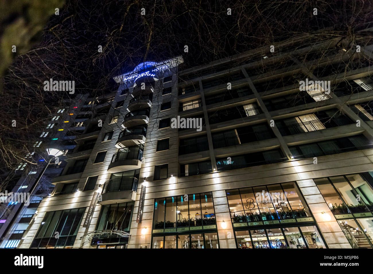 Mercure Bristol Brigstow Hotel, Walisisch zurück. Stockfoto