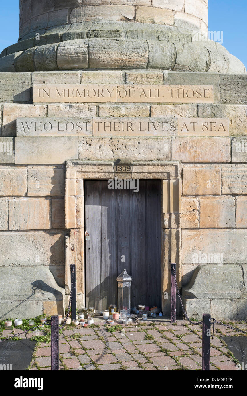 Seaton High Light Memorial, Jacksons Landung, Hartlepool, Cleveland, England, Großbritannien Stockfoto