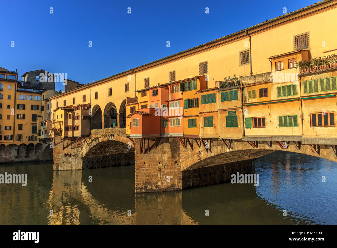 Ponte Vecchio (Florenz) Stockfoto