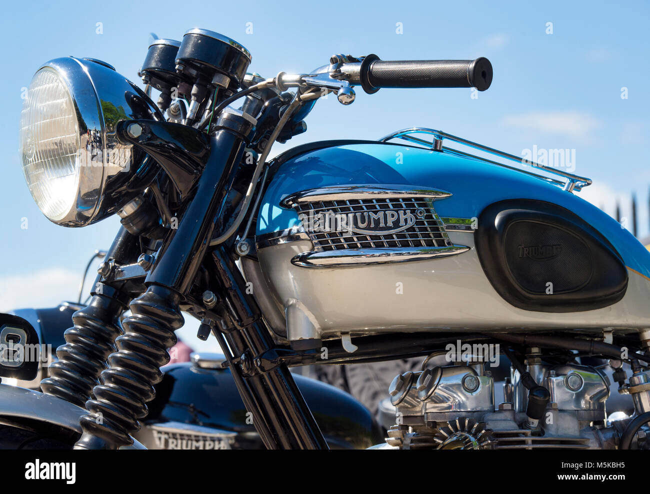 1961 Triumph Bonneville T120 Klassische Britische Motorrad