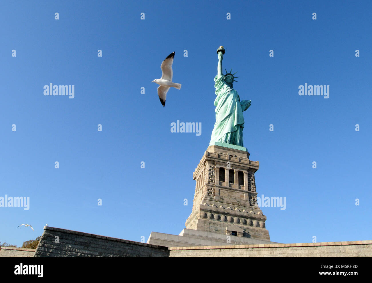 Freiheitsstatue, New York City, NY, USA. Stockfoto