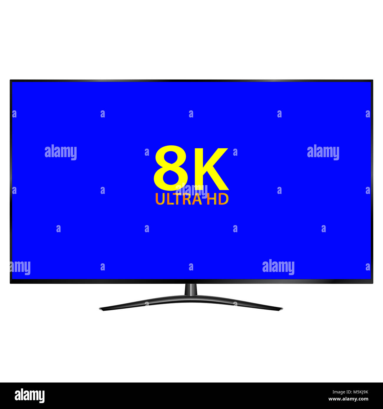 Fernseher 8k Stockfoto