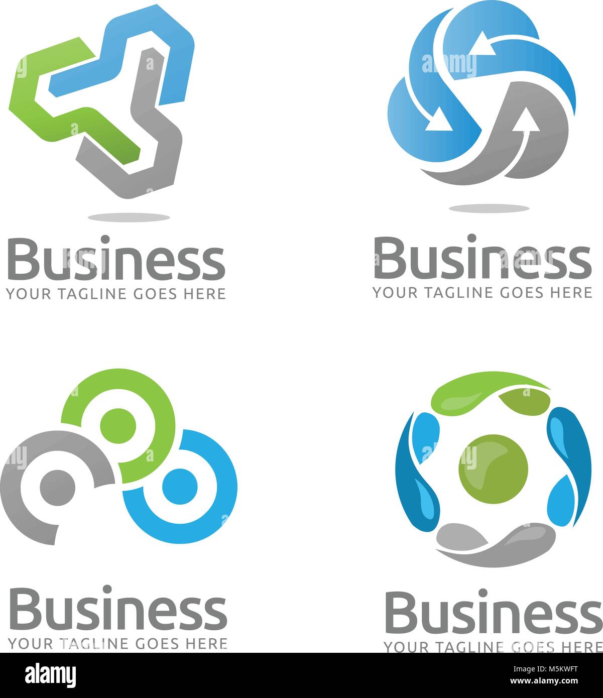 Einfache und elegante Technologie logo Konzept passend für alle Software, Technology, Media Business. Stock Vektor