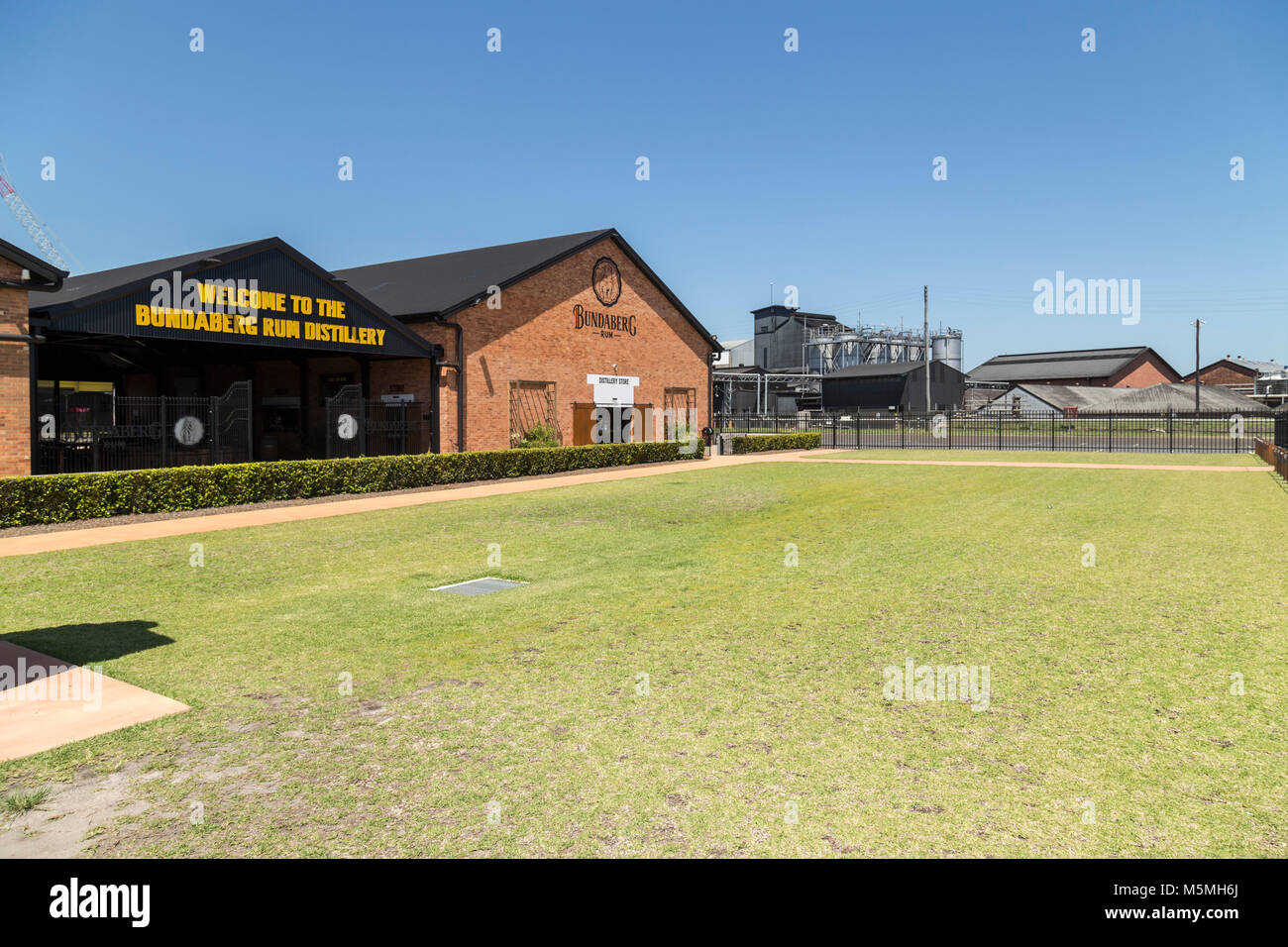 Bundaberg Rum Distillery Bundaberg alt Australien Stockfoto