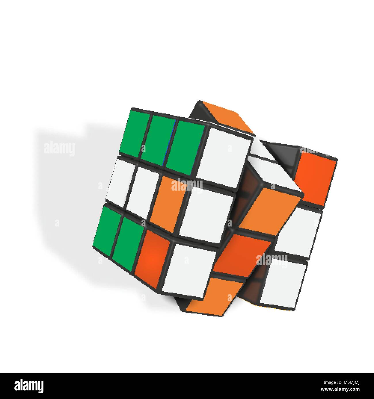 Rubic Vector Rubic cube Stock-Vektorgrafiken kaufen - Alamy