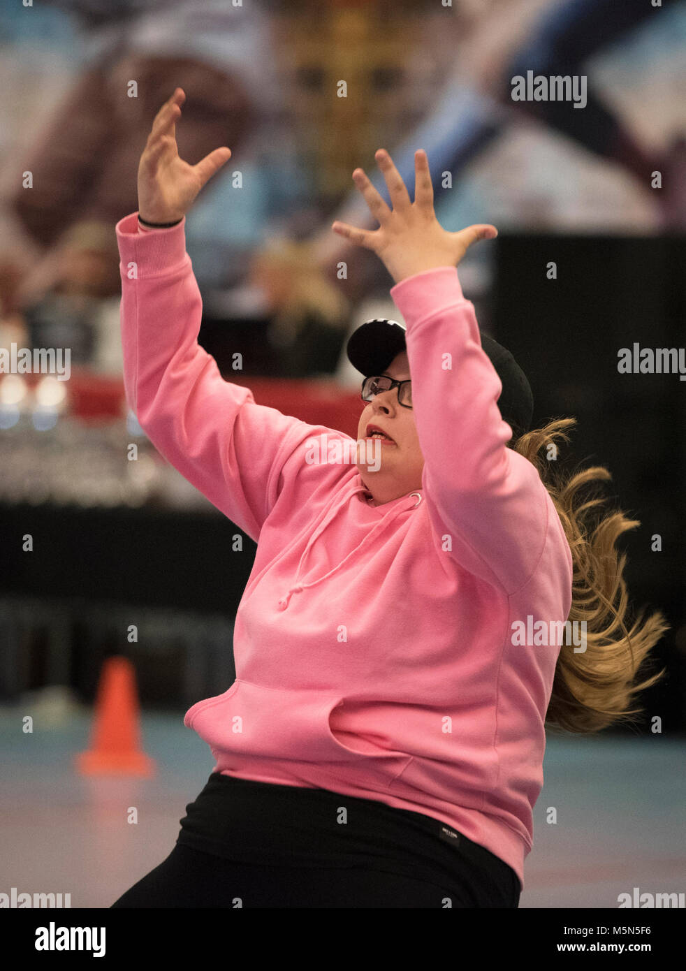 Die Niederlande. Waalwijk. 21-05-2017. Niederländische Meisterschaft Street Dance. Stockfoto