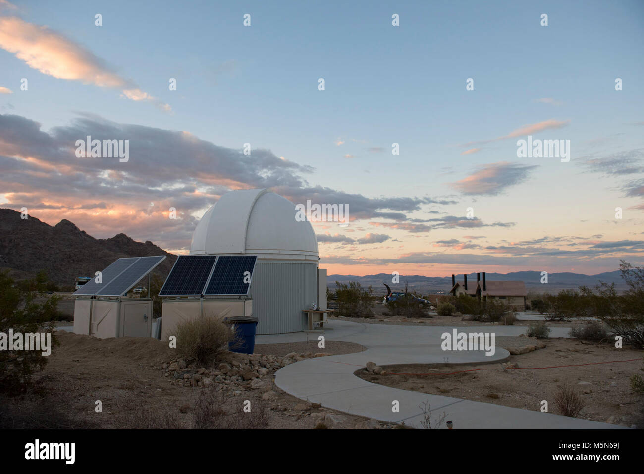 Himmel ist die Grenze. Stockfoto