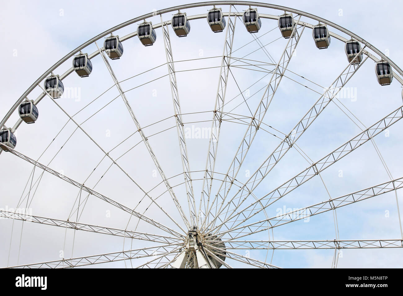 Panoramablick auf die Stadt Budapest Ungarn Stockfoto
