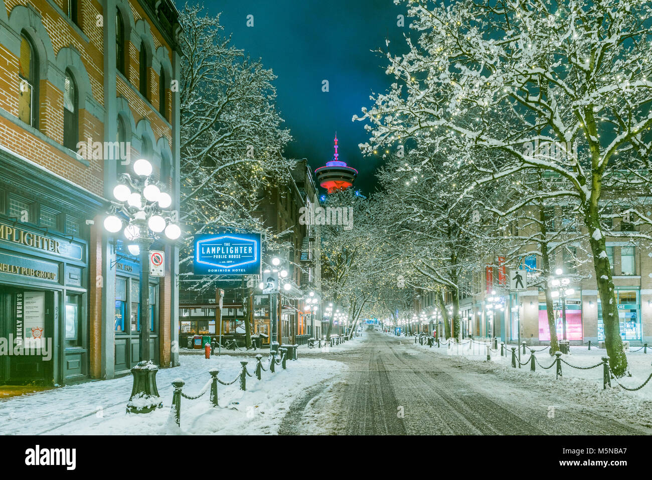 Gastown, Vancouver, Britisch-Kolumbien, Kanada. Stockfoto