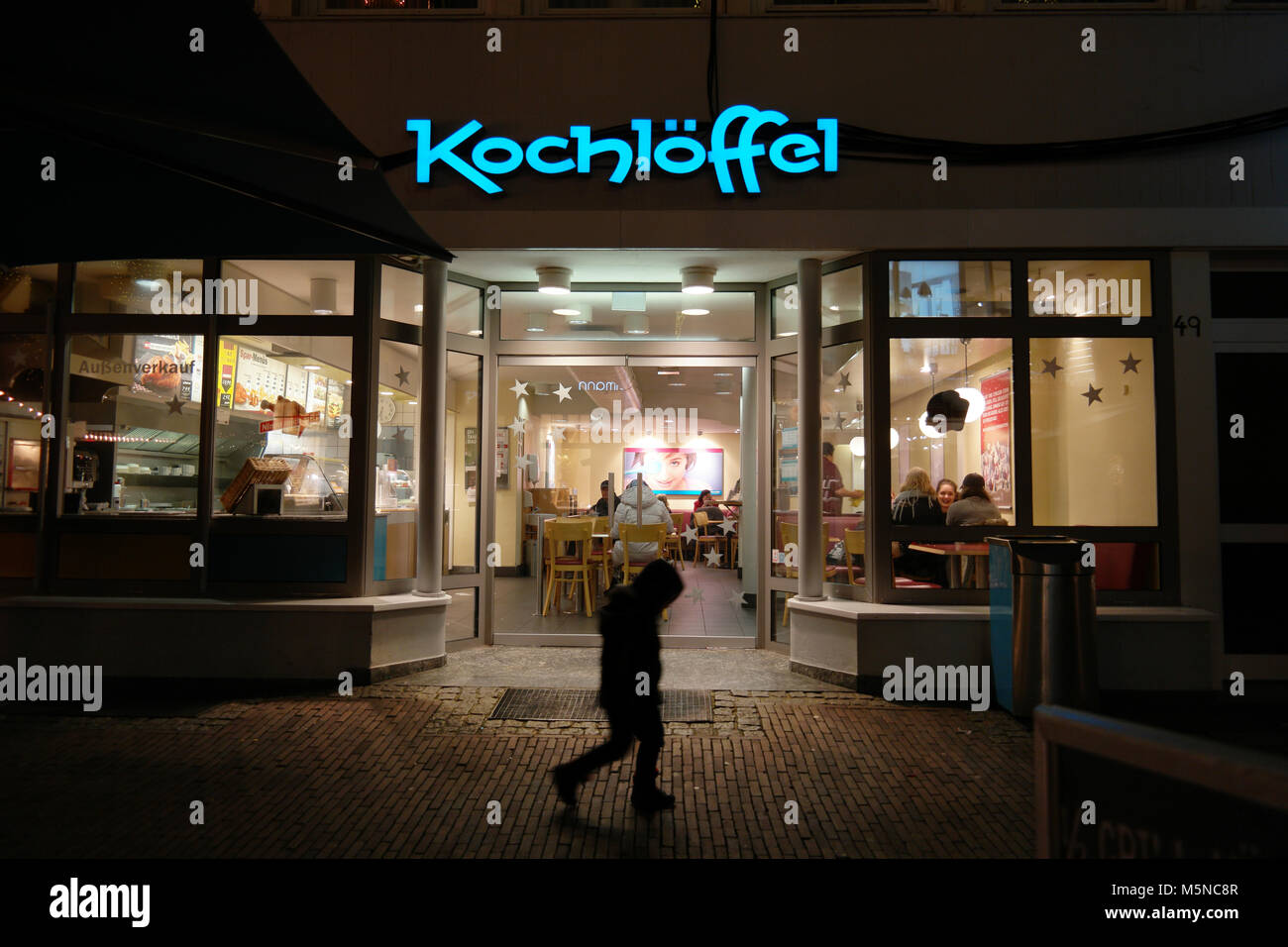Kochlöffel ist eine Deutsche Fast-Food-Restaurant kette Stockfoto